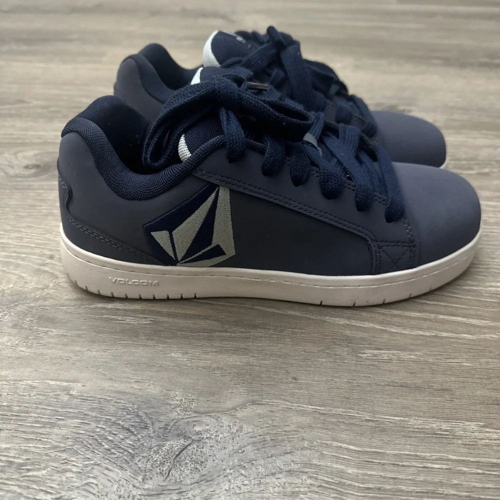 Volcom Men's Skate Inspired Work Stone Composite Toe Shoes VM30486 Size 7 Blue